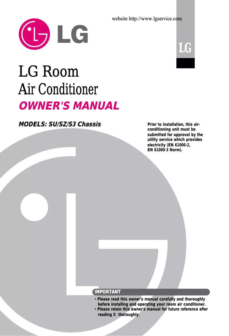 Image de la première page du manuel de l'appareil AS-H1863MM0