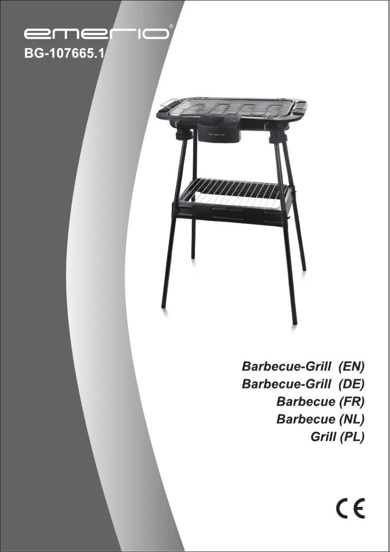Page n°1 - Manuel utilisateur Emerio BG-107665