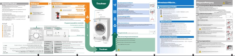 Page 1 de la notice Manuel utilisateur Siemens WT46S5B1