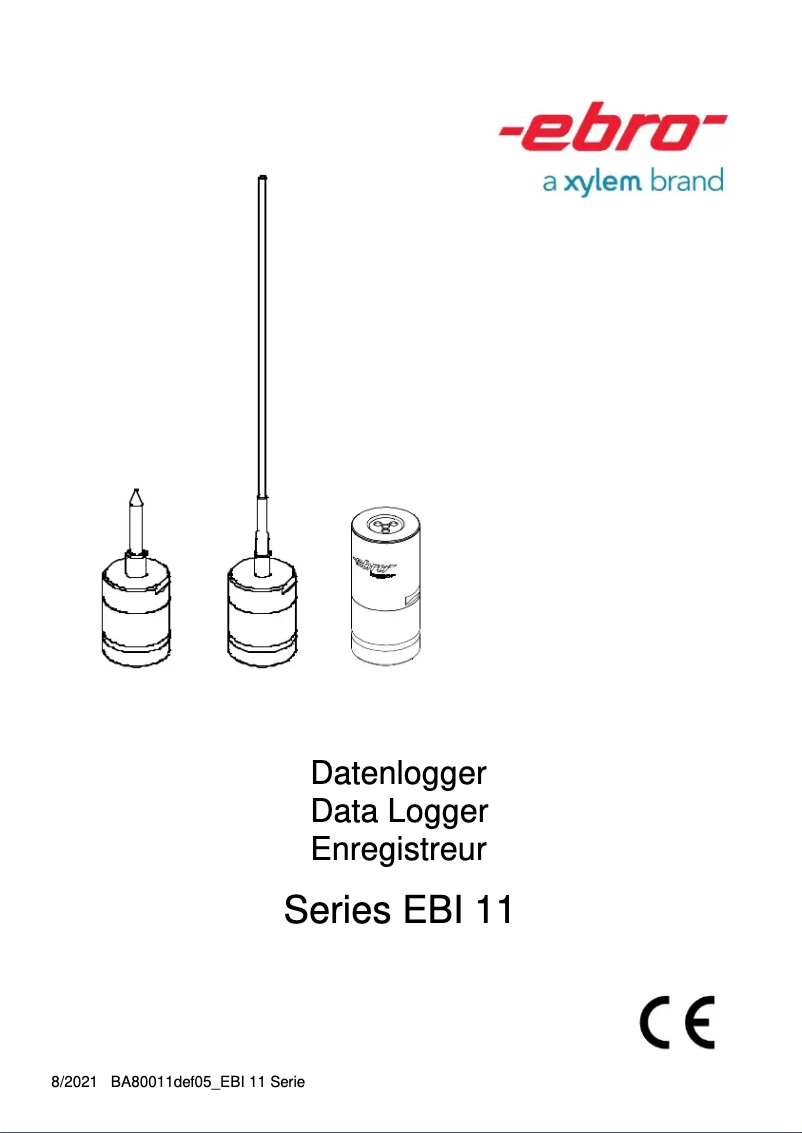 Page 1 de la notice Manuel utilisateur Ebro EBI 11