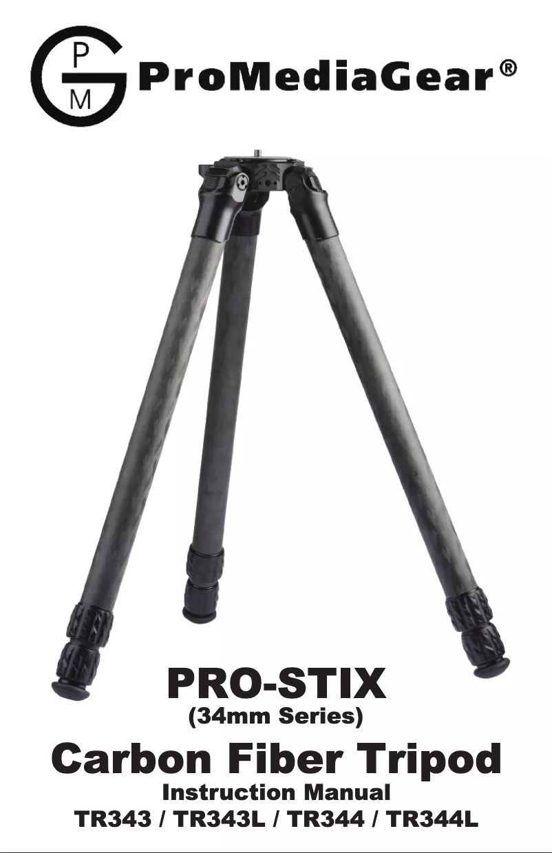 Página 1 del manual Manual de usuario ProMediaGear TR344