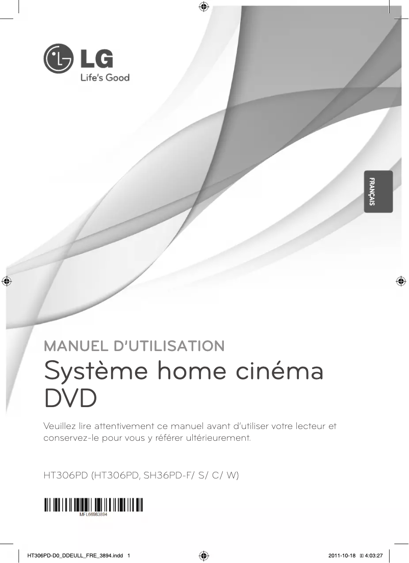 Imagen de la primera página del manual del dispositivo HT306PD