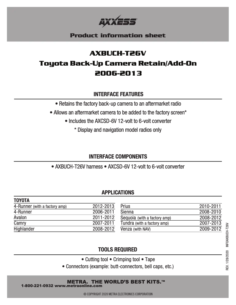 Image de la première page du manuel de l'appareil AXBUCH-T26V
