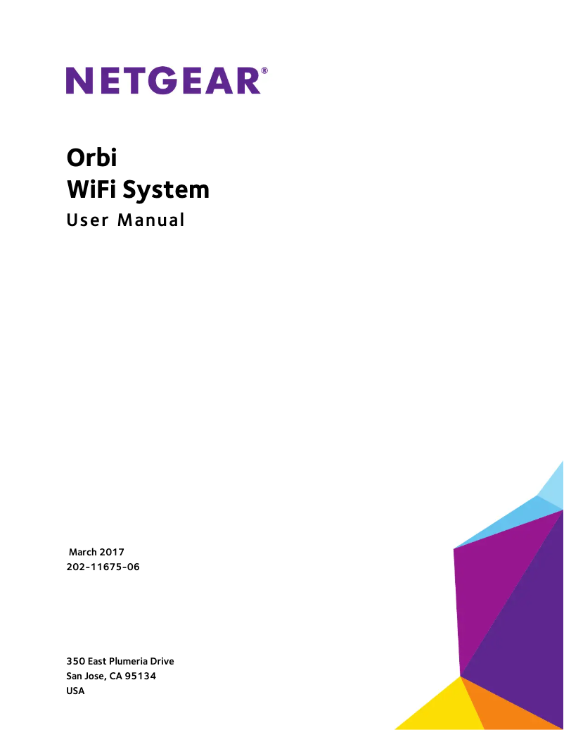 Page 1 de la notice Manuel utilisateur Netgear RBK50