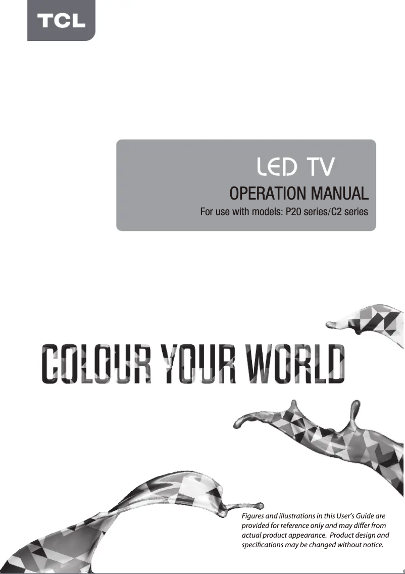 Page n°1 - Manuel utilisateur TCL 50P20US