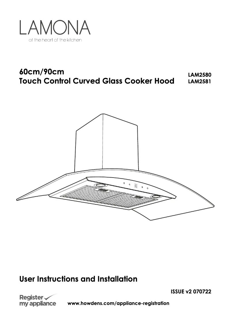 Image de la première page du manuel de l'appareil LAM2581