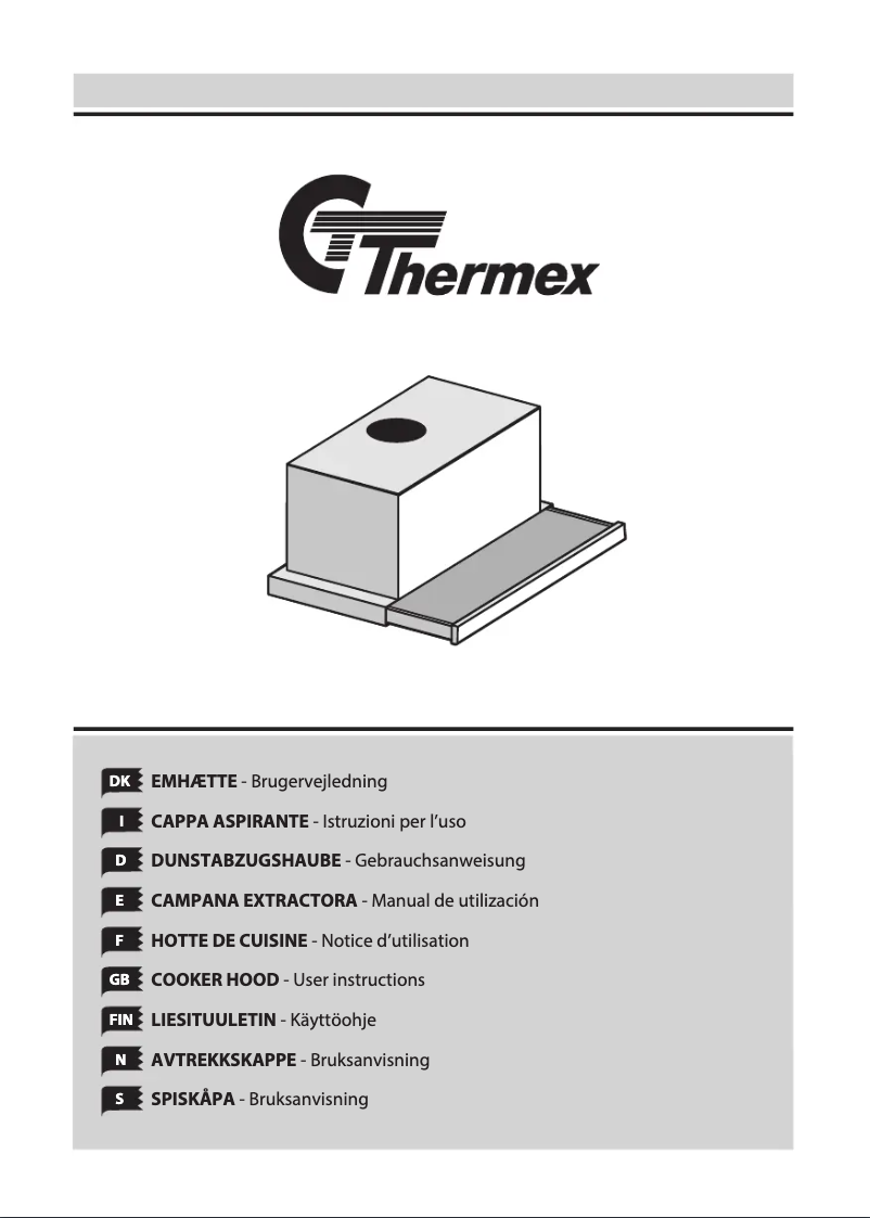 Page n°1 - Manuel utilisateur Thermex SLIM S4 PLUS