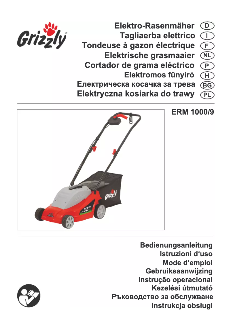 Page n°1 - Manuel utilisateur Grizzly ERM 1000/9