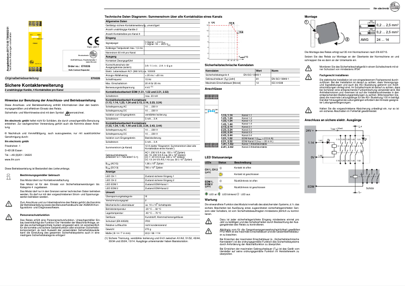 Image de la première page du manuel de l'appareil E7053S