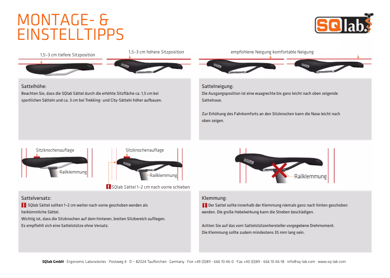 Page 1 de la notice Manuel utilisateur SQlab 602 Active DS