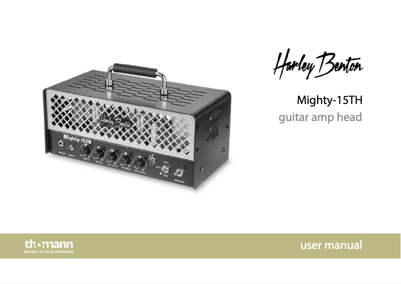 Image de la première page du manuel de l'appareil Mighty-15TH