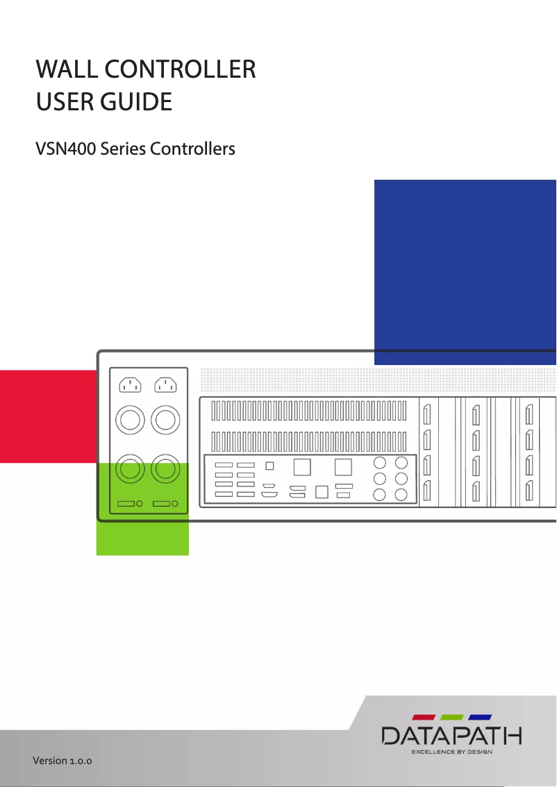 Page 1 de la notice Manuel utilisateur Datapath VSN450