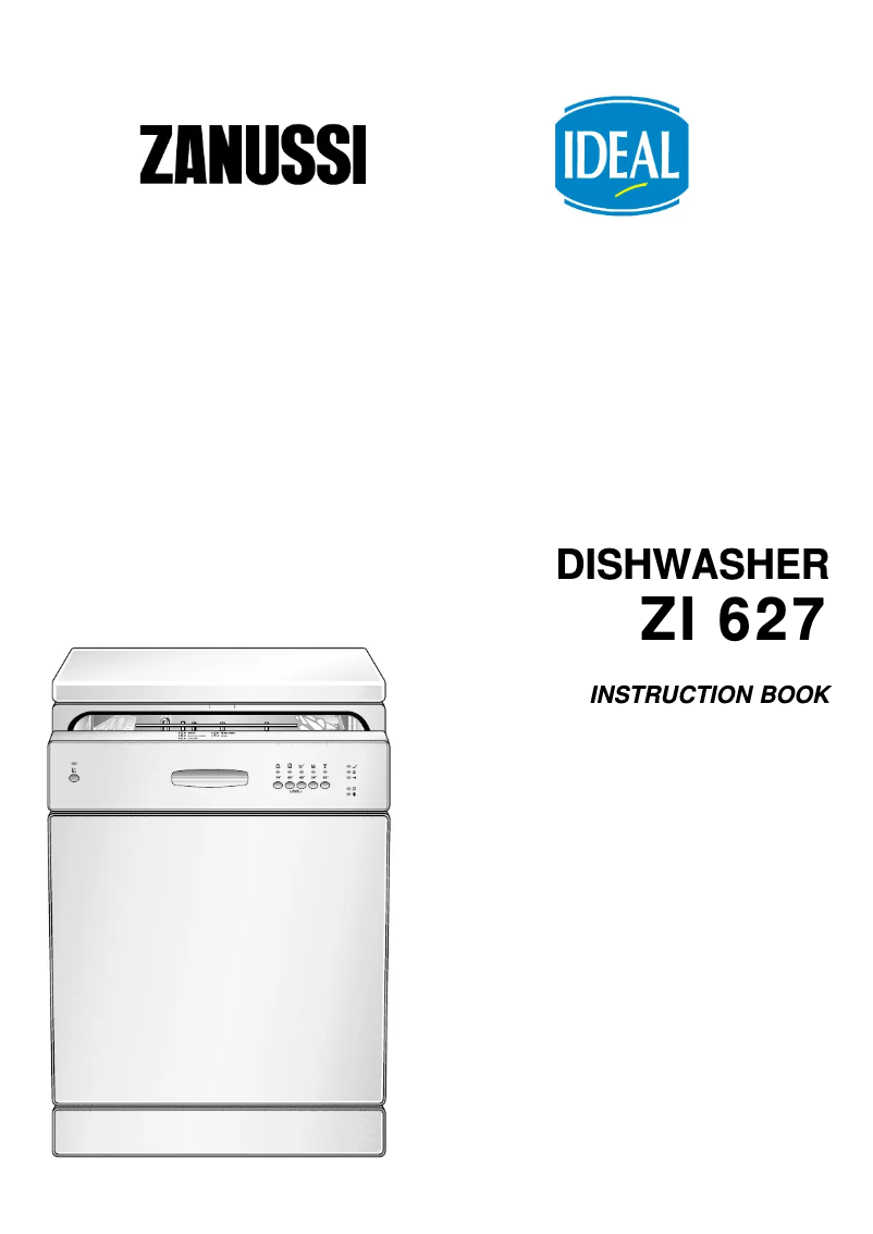 Page n°1 - Manuel utilisateur Zanussi ZI627