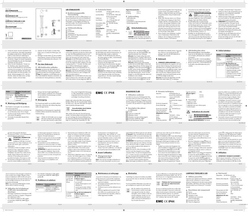 Image de la première page du manuel de l'appareil IAN 78535