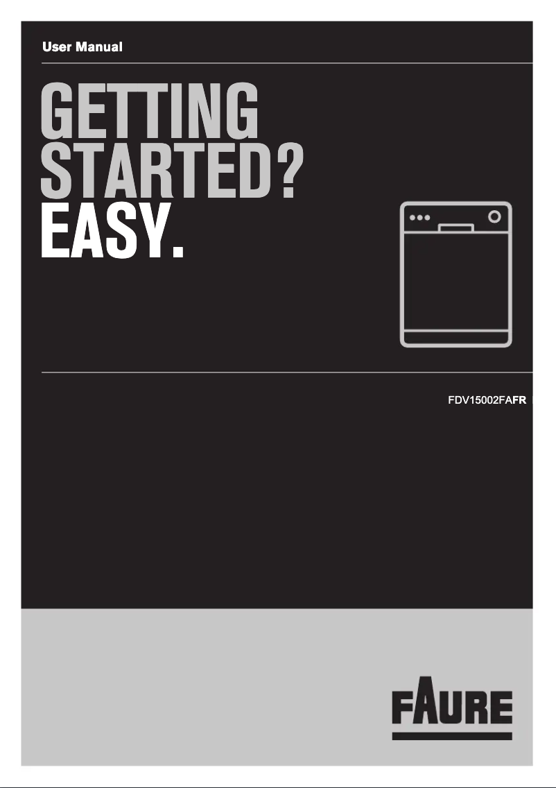 Page 1 de la notice Manuel utilisateur Faure FDV15002FA