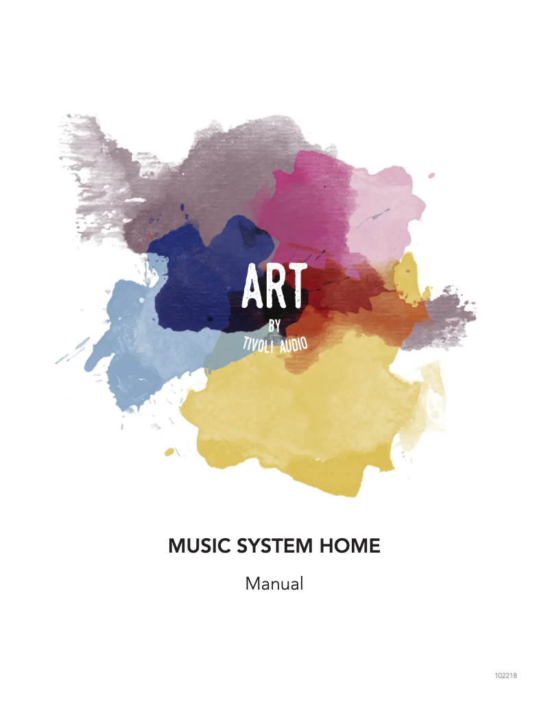 Image de la première page du manuel de l'appareil Music System Home