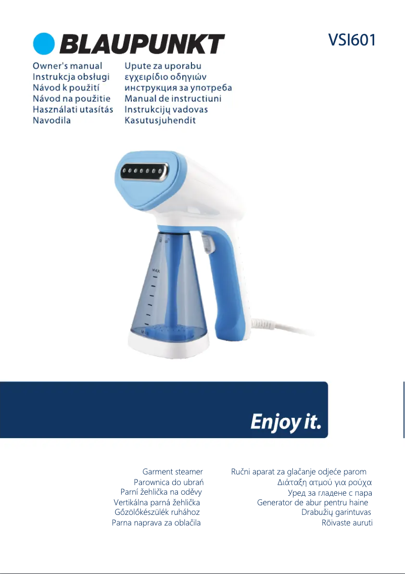 Image de la première page du manuel de l'appareil VSI601