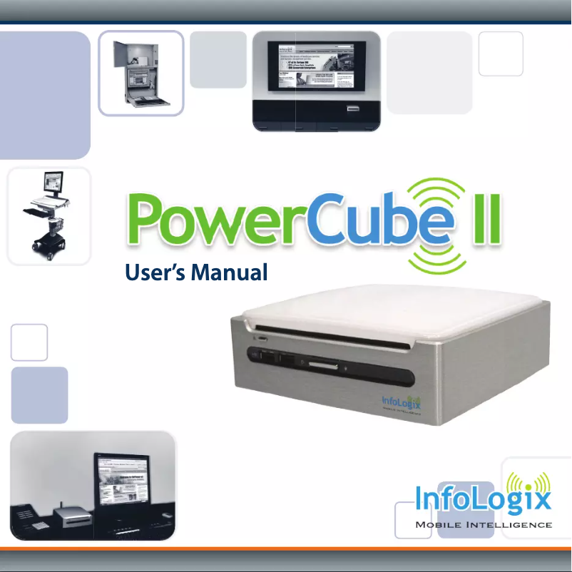 Page 1 de la notice Manuel utilisateur Infologix PowerCube II