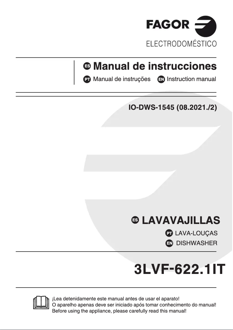 Image de la première page du manuel de l'appareil 3LVF-622.1IT