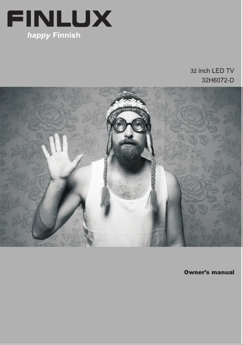 Page 1 de la notice Manuel utilisateur Finlux 32H6072-D