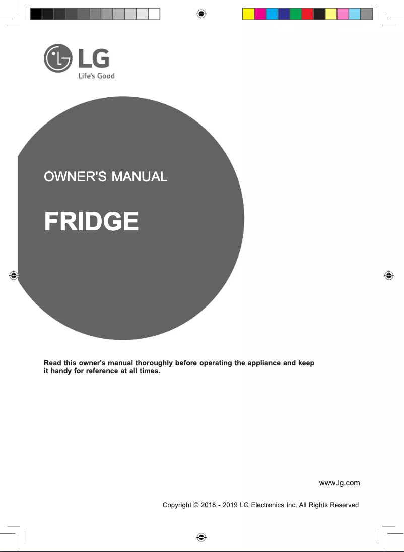 Image de la première page du manuel de l'appareil LL42SGP