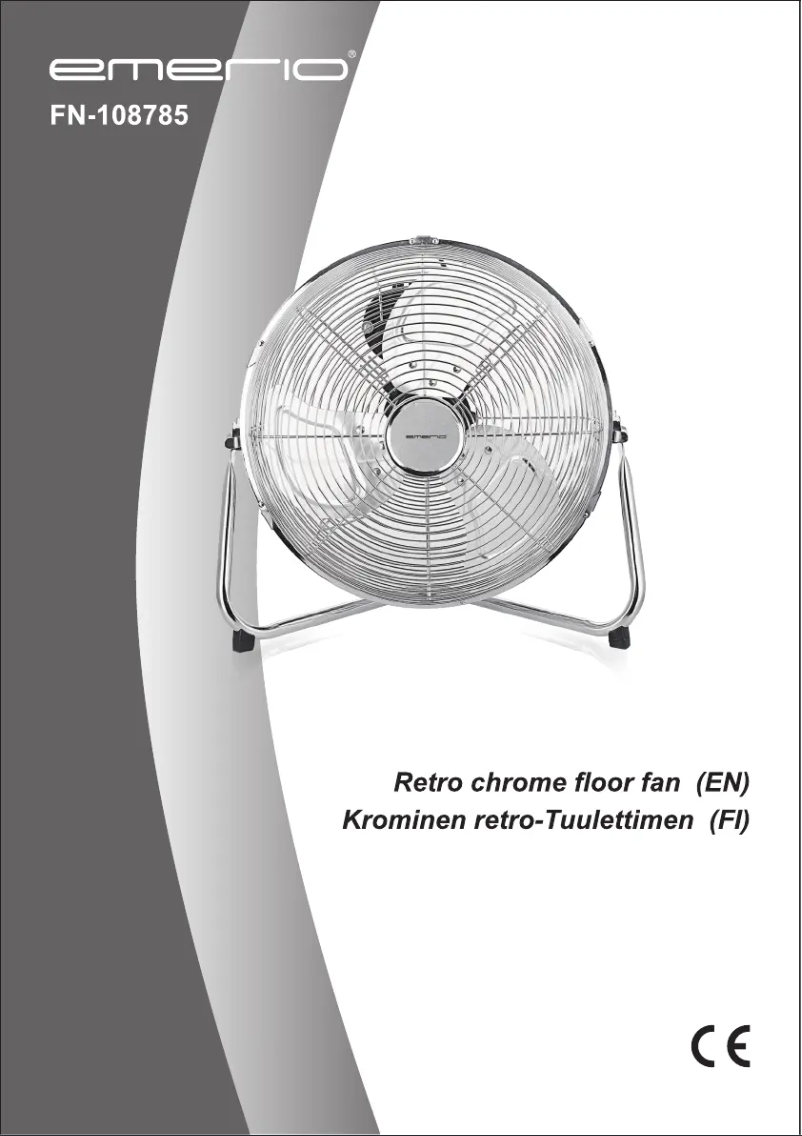 Page n°1 - Manuel utilisateur Emerio FN-108785