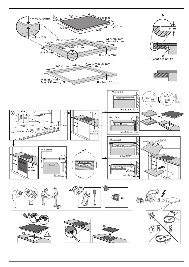Page 1 de la notice Manuel utilisateur Whirlpool WS Q3560 CPNE