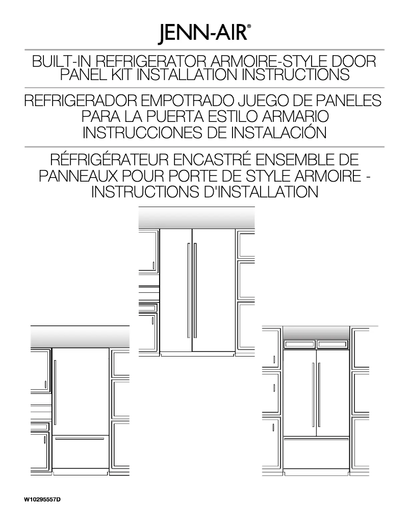 Page n°1 - Manuel utilisateur JennAir W10292393