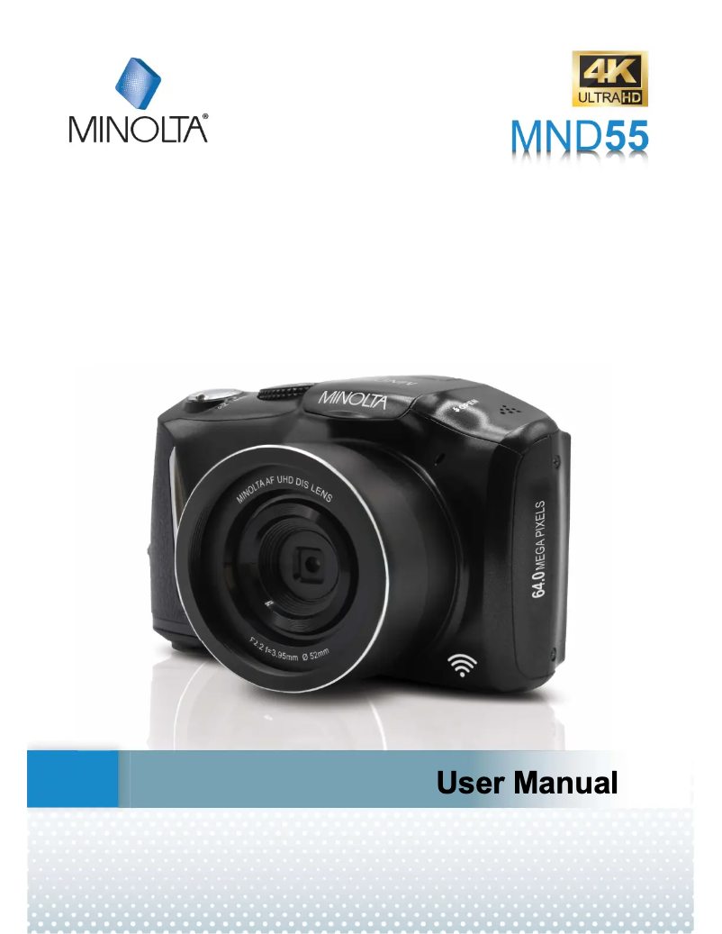 Image de la première page du manuel de l'appareil MND55