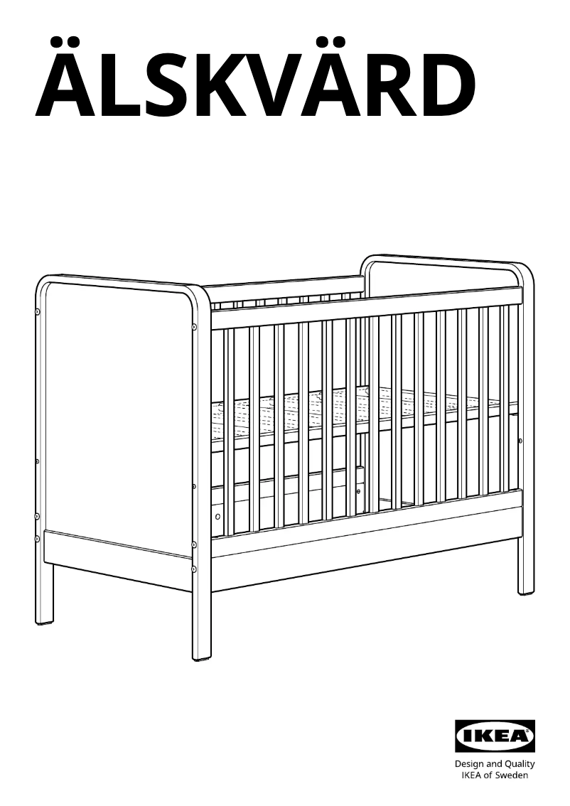 Page 1 de la notice Manuel utilisateur Ikea ÄLSKVÄRD 004.666.97