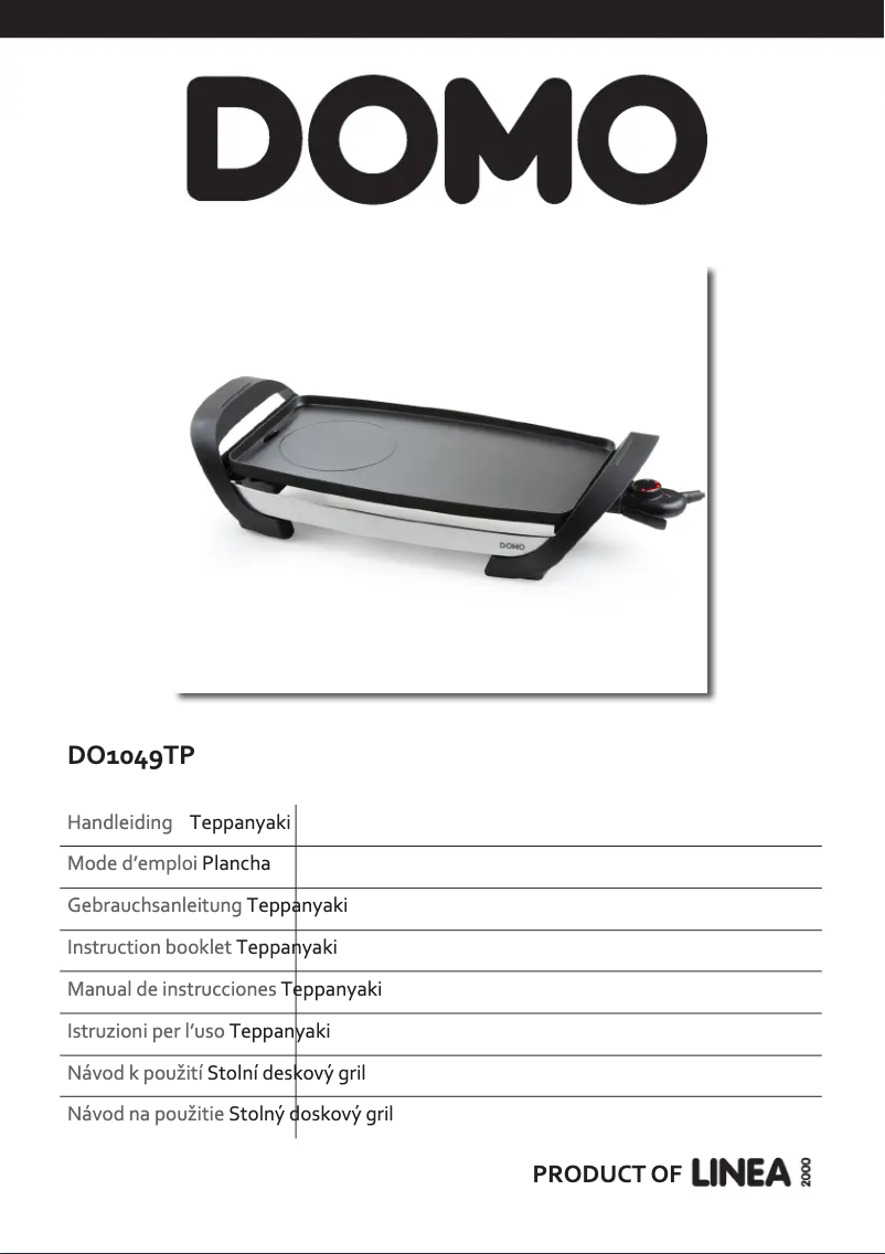 Page 1 de la notice Manuel utilisateur Domo DO1049TP