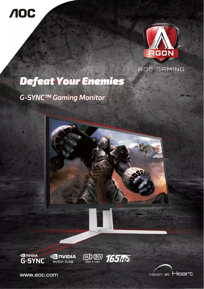 Page n°1 - Catalogue AOC AGON AG241QG