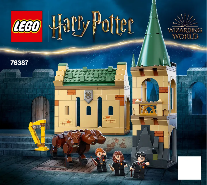 Image de la première page du manuel de l'appareil Harry Potter 76387