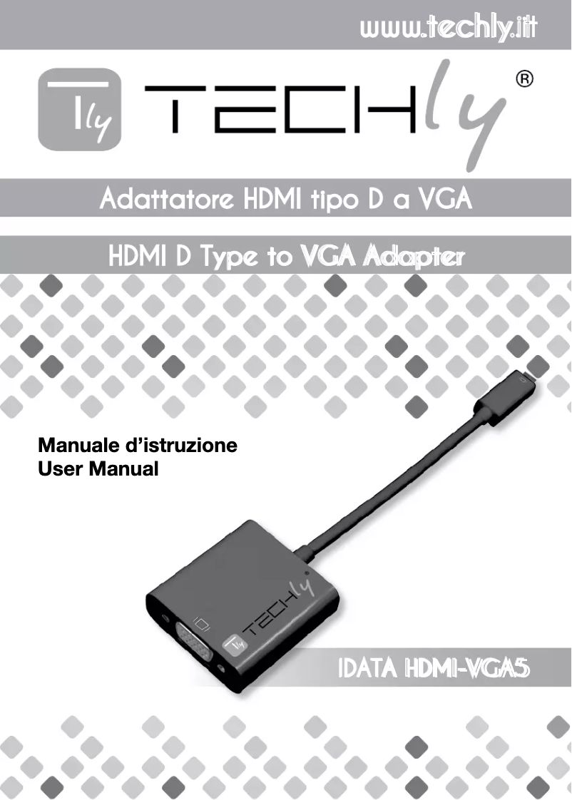 Image de la première page du manuel de l'appareil IData HDMI-VGA5