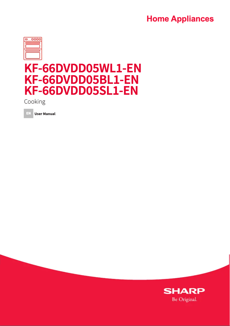 Image de la première page du manuel de l'appareil KF-66DVDD05BL1-EN