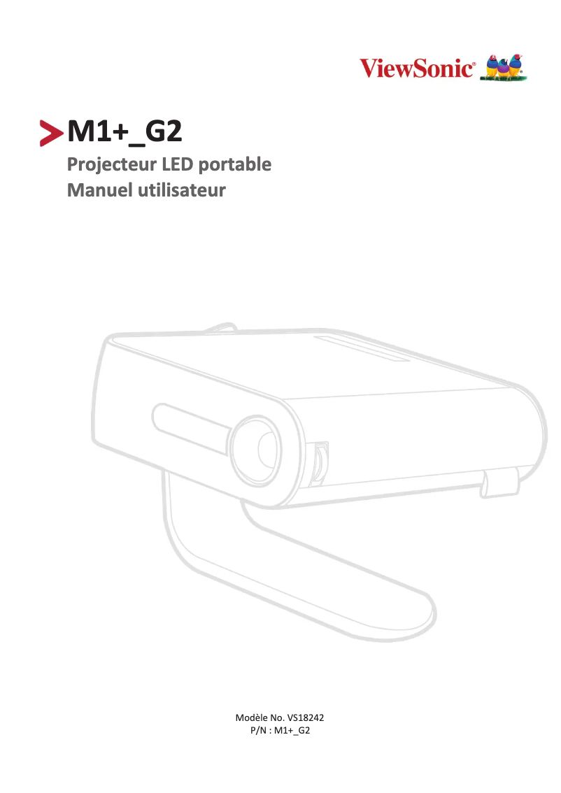 Image de la première page du manuel de l'appareil M1+_G2