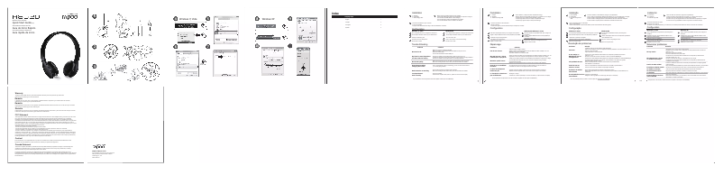 Page n°1 - Manuel utilisateur Rapoo H8020