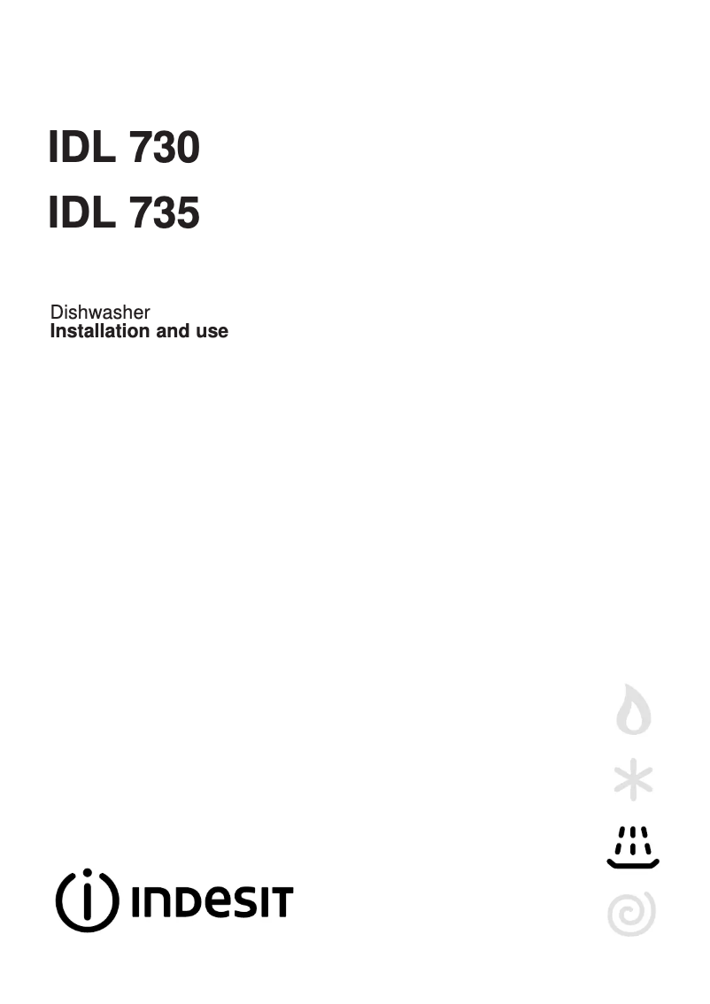 Page 1 de la notice Manuel utilisateur Indesit IDL 735 S UK.2