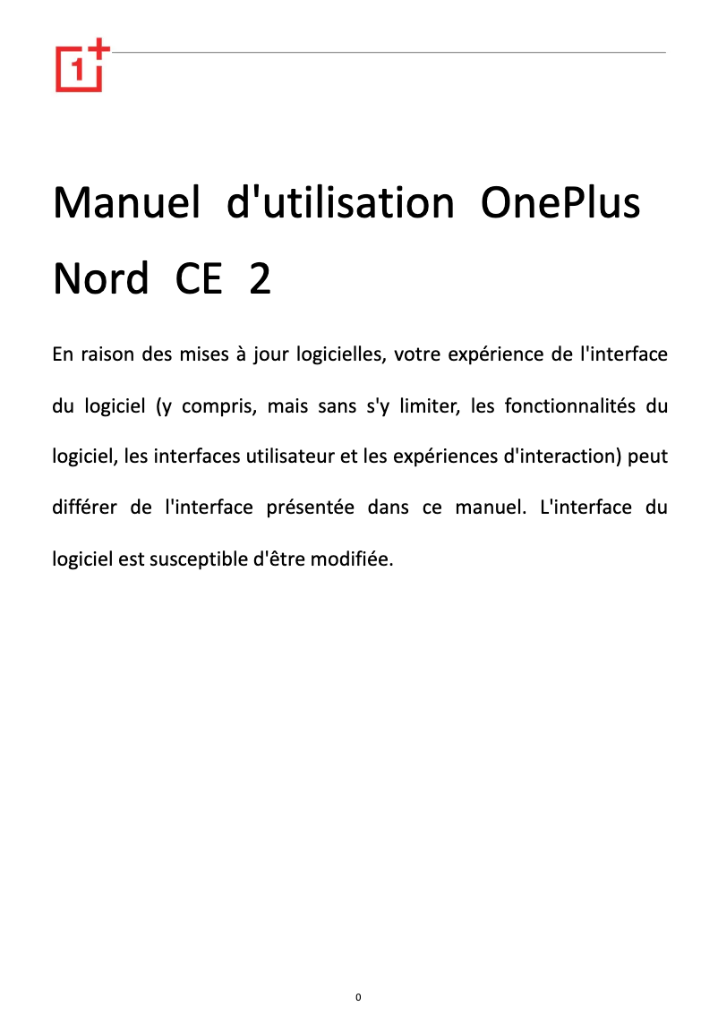 Image de la première page du manuel de l'appareil Nord CE 2 5G