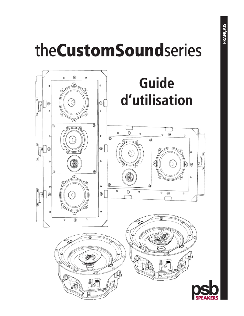 Page 1 de la notice Manuel utilisateur PSB W-LCR