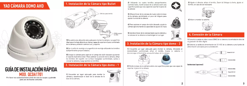 Página 1 del manual Manual de usuario Qian QCDA1701