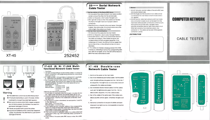 Page 1 de la notice Manuel utilisateur EFB Elektronik XT-45