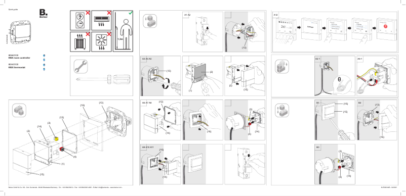Page n°1 - Manuel utilisateur Hager 80440100
