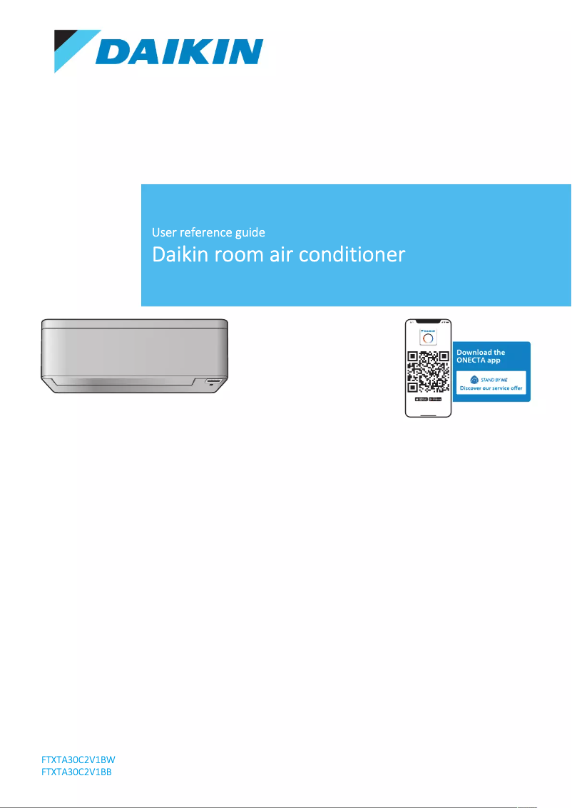 Página 1 del manual Manual de usuario Daikin FTXTA30C2V1BB