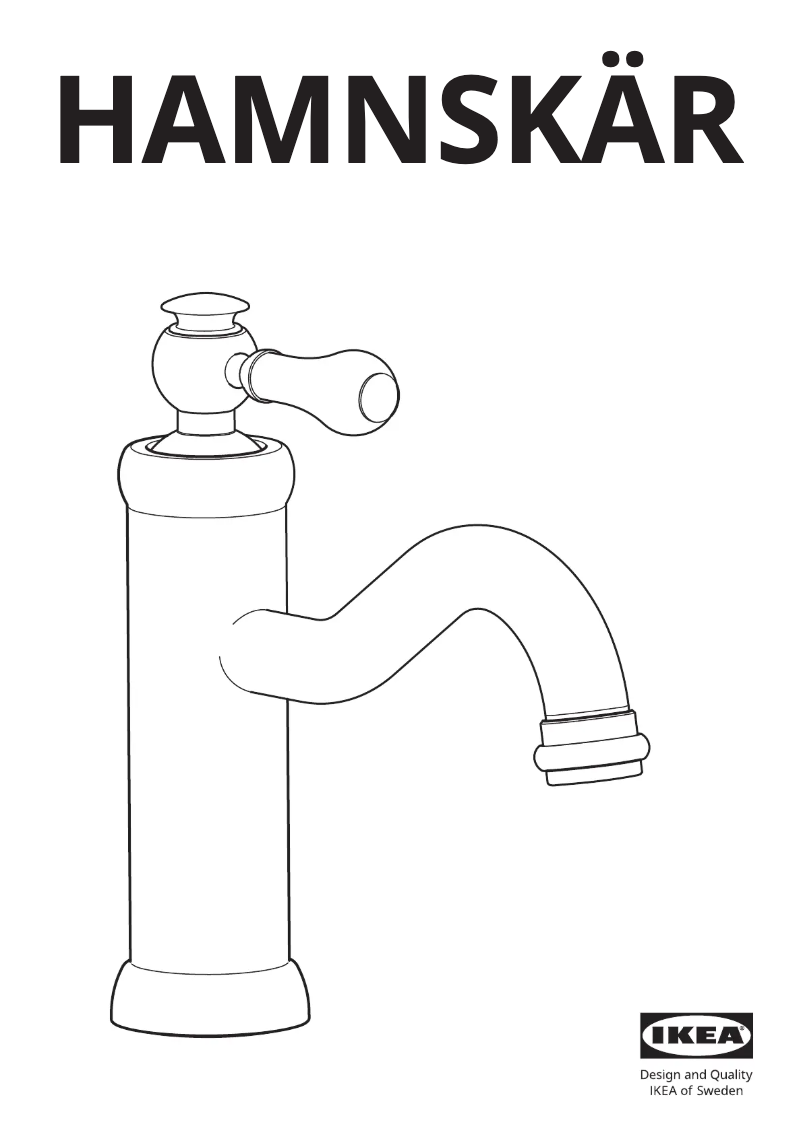 Image de la première page du manuel de l'appareil HAMNSKÄR 305.327.09