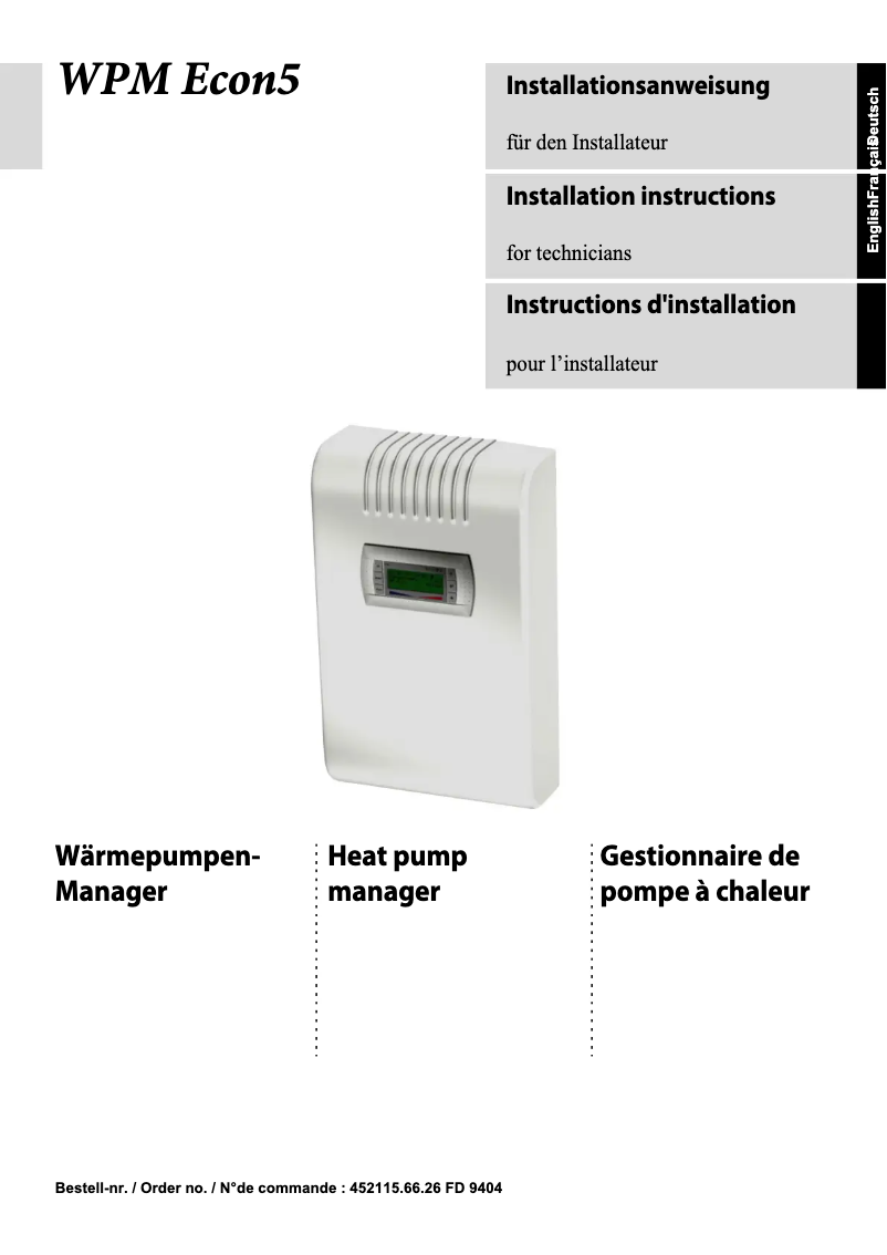 Página 1 del manual Manual de usuario Dimplex LA 28TBS