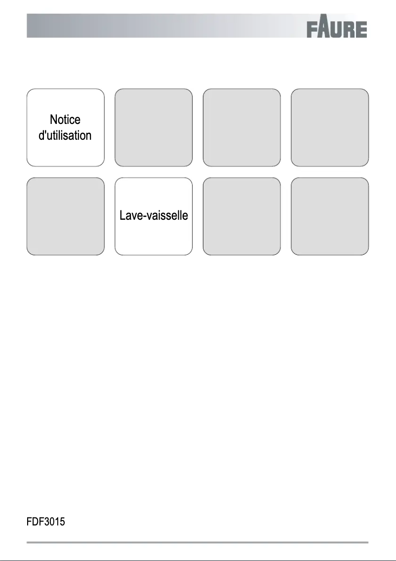 Página 1 del manual Manual de usuario Faure FDF3015