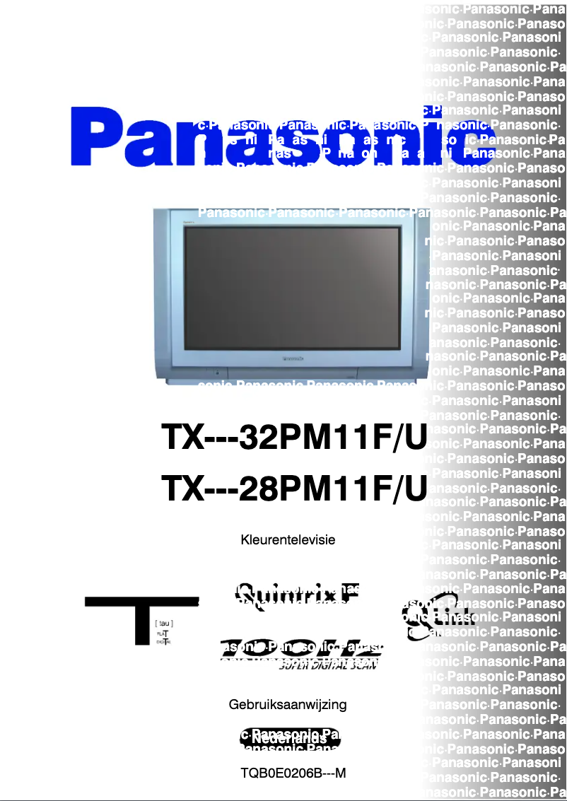 Página 1 del manual Manual de usuario Panasonic TX-32PM11FU