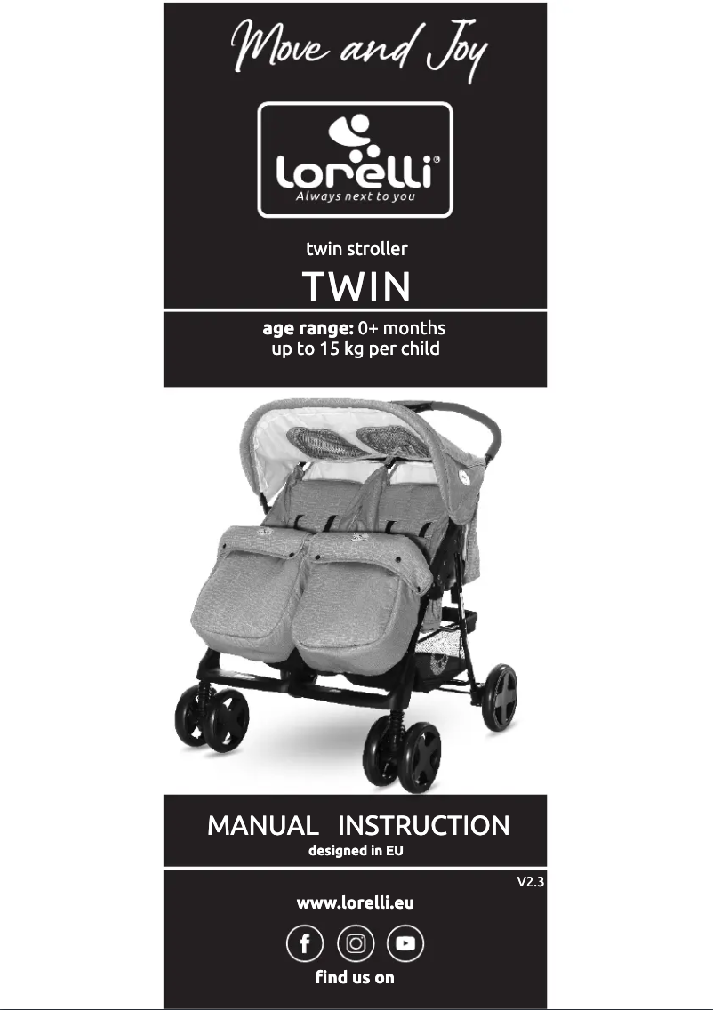 Image de la première page du manuel de l'appareil Twin