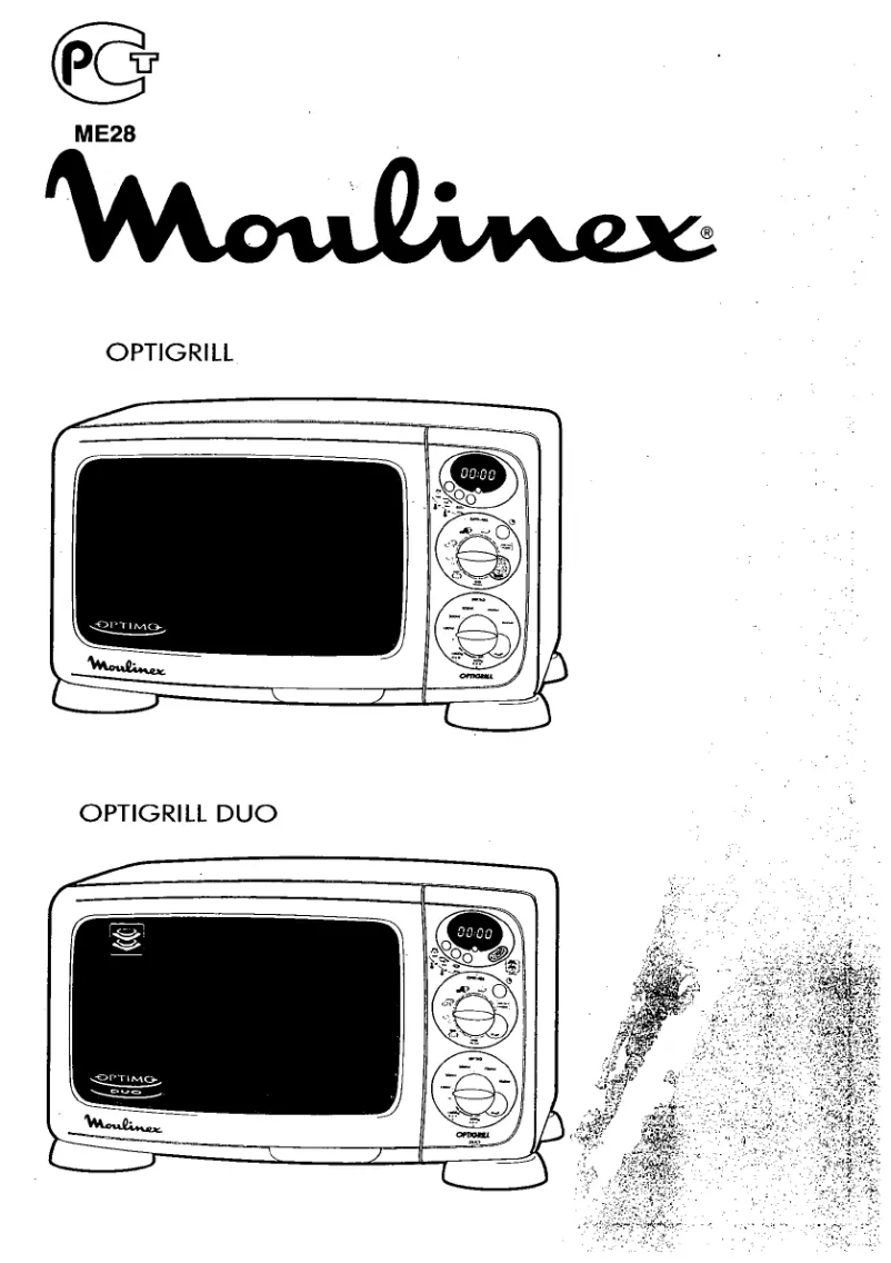 Image de la première page du manuel de l'appareil Optigrill ACY9